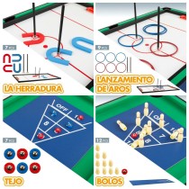 Multi-game Table Colorbaby 12-in-1 107 x 83,5 x 61 cm