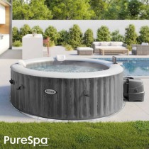 Aufblasbares Spa Intex Purespa Greywood Deluxe 28440EX 220-240 V 4 Plätze 1741 l/h