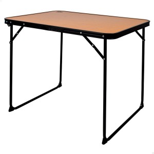 Table Piable Aktive De Camping Bambou 80 x 67 x 60 cm