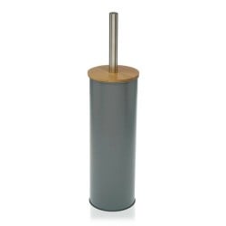 Toilet Brush Versa Grey Metal (9,5 x 38 x 9,5 cm)