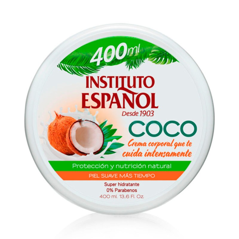 Lotion corporelle Coco Instituto Español (400 ml)