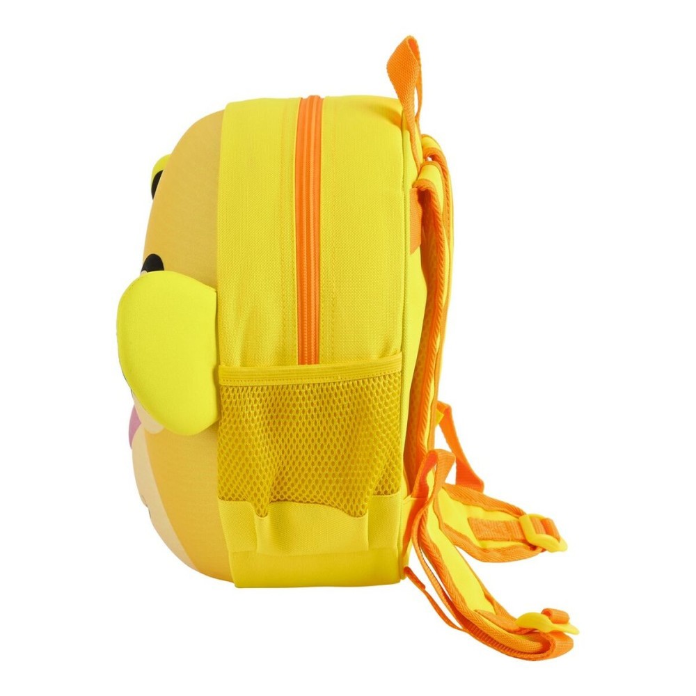 3D School Bag The Lion King Yellow (31 x 31 x 10 cm)