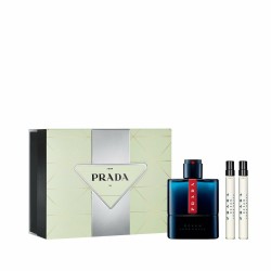 Set mit Herrenparfüm Prada EDT Luna Rossa Ocean 3 Stücke