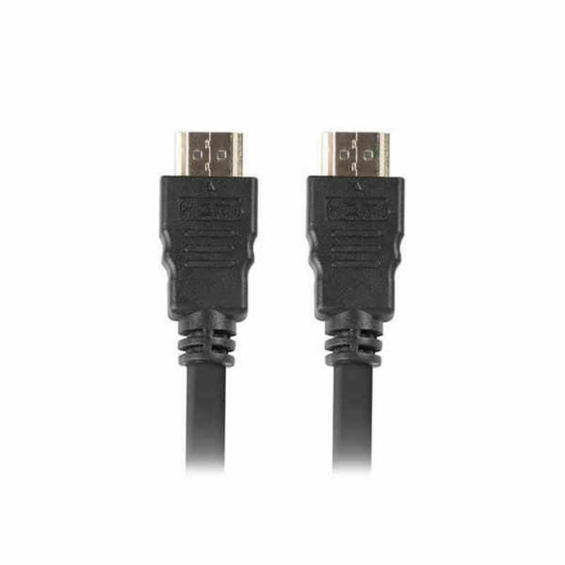 HDMI Cable Lanberg CA-HDMI-10CC-0150-BK Black 15 m 4K Ultra HD Male Plug/Male Plug