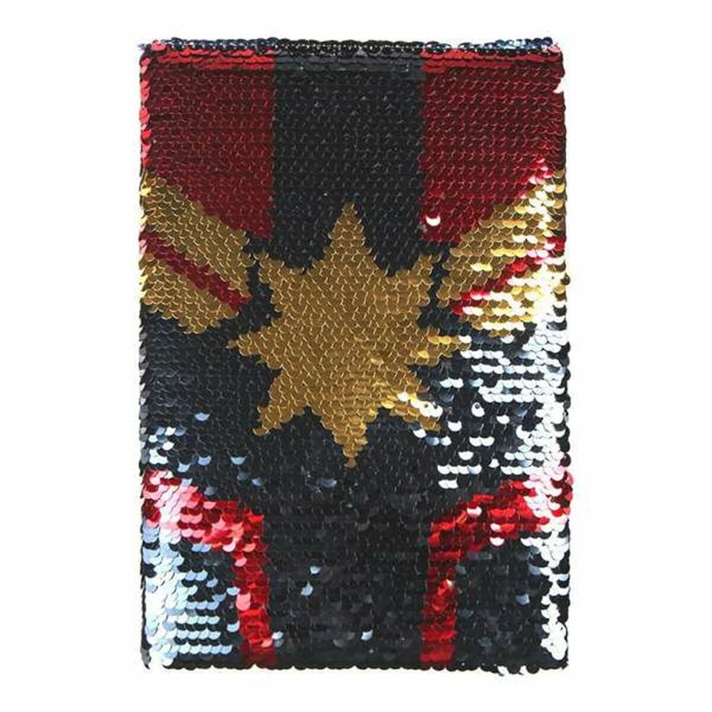 Magic Sequinned Mermaid Notepad Captain Marvel Multicolour