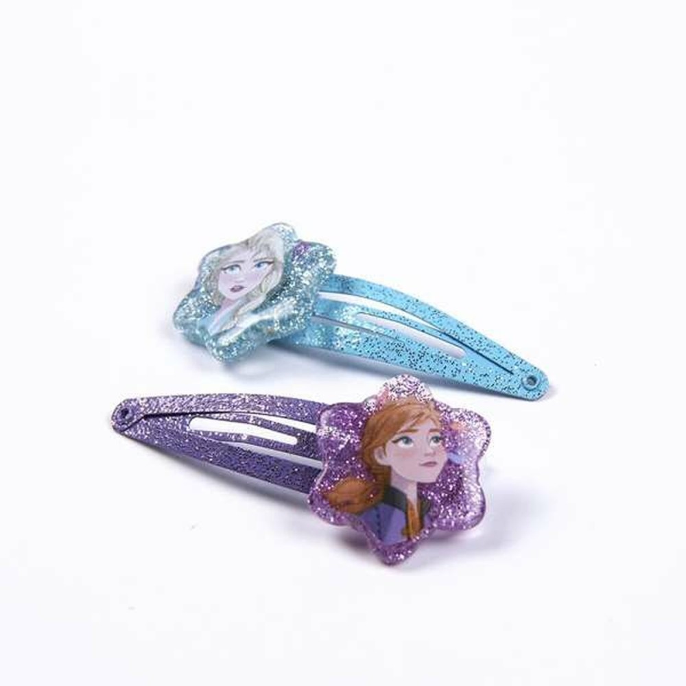 Haarschmuck Frozen Lila (8 Stücke)