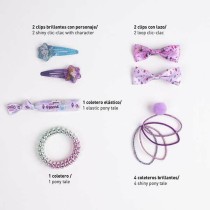 Accessoires pour les Cheveux Frozen Lila (8 Pièces)