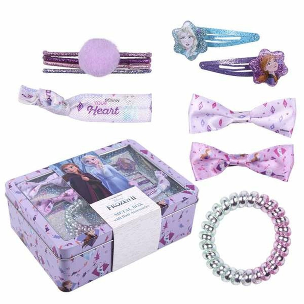 Hair accessories Frozen Lilac (8 Pieces)