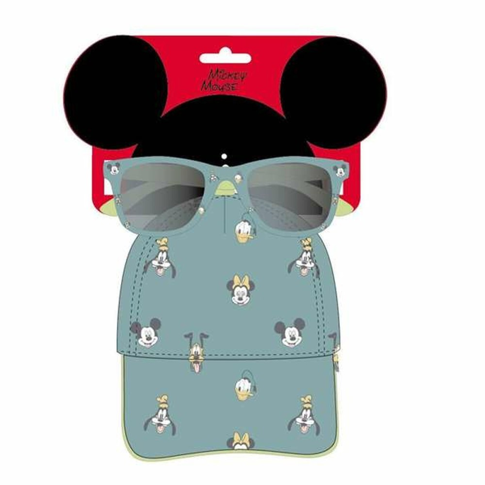 Set of cap and sunglasses Mickey Mouse