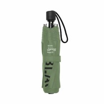 Foldable Umbrella BlackFit8 Gradient Black Military green (Ø 98 cm)