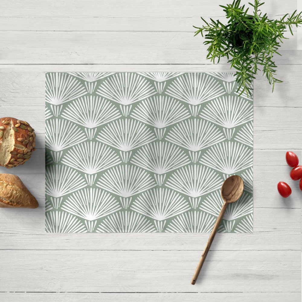 Place mat Belum Asena 4 Green Multicolour 45 x 35 cm 2 Units