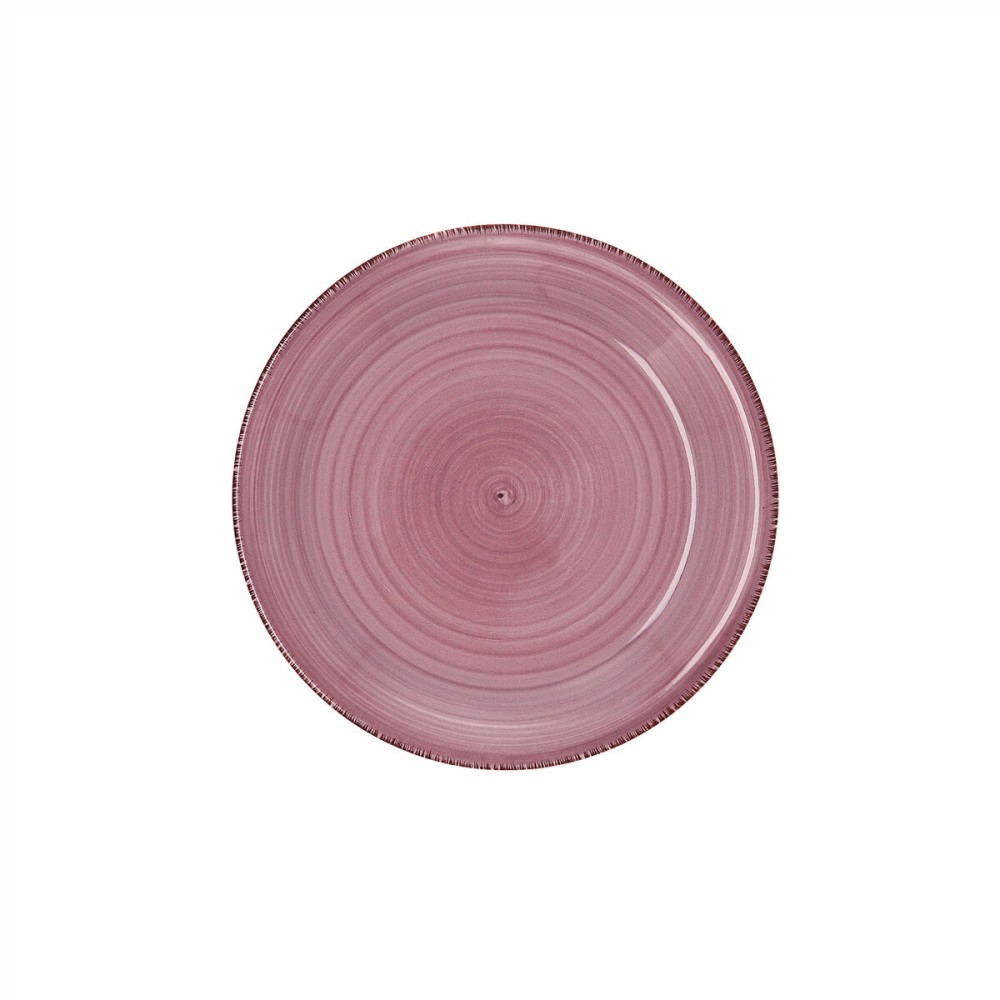 Assiette à dessert Quid Vita Peoni Rose Céramique 19 cm (12 Unités)