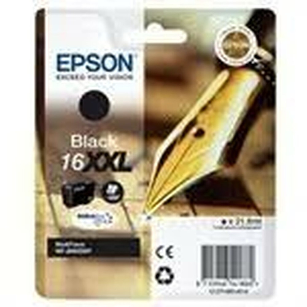 Original Tintenpatrone Epson Singlepack Black 16XXL DURABrite Ultra Ink Schwarz