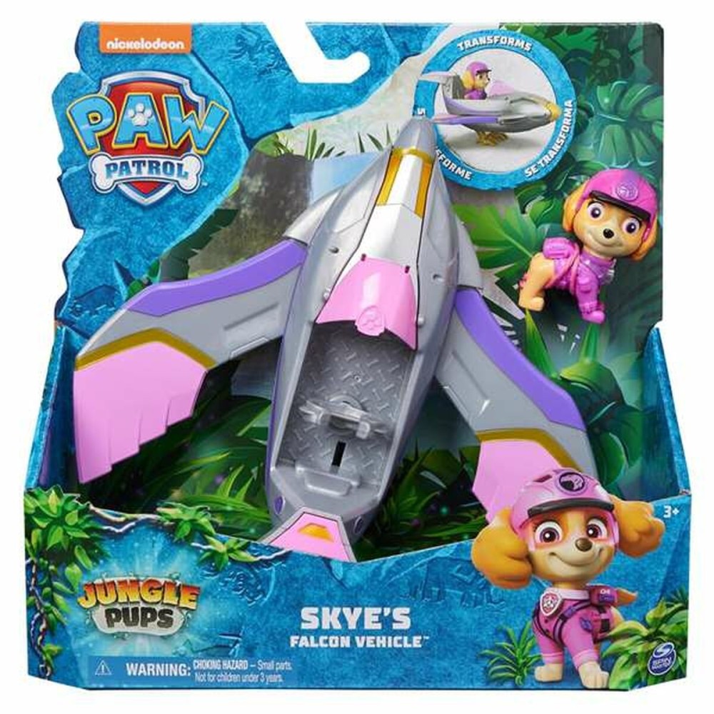 Set de voitures The Paw Patrol Jungle Pups - Skye