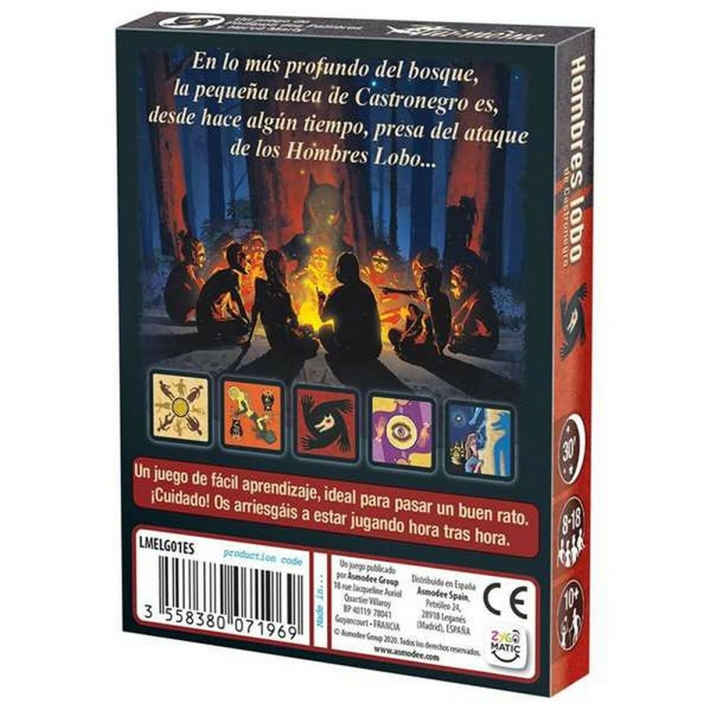 Educational Game Los Hombres Lobo de Castronegro Asmodee ASMWER01ES (ES)