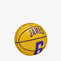 Basketball Wilson NBA Player Icon Mini Lebron Gelb Einheitsgröße