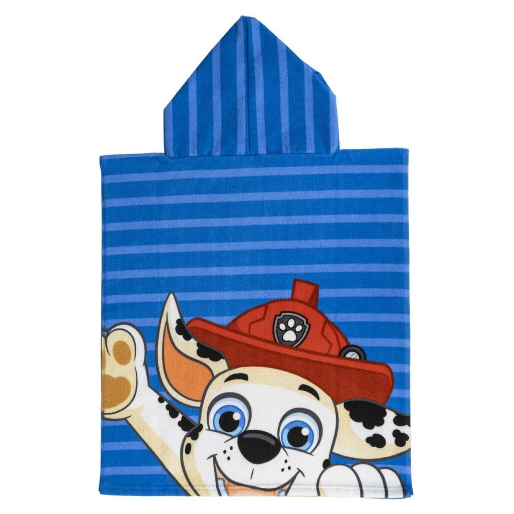 Frottéhandtuch mit Kapuze The Paw Patrol Blau 50 x 115 cm