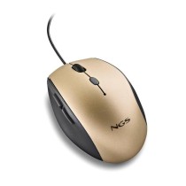 Souris NGS MOTHGOLD 1600 dpi Doré (1 Unité)