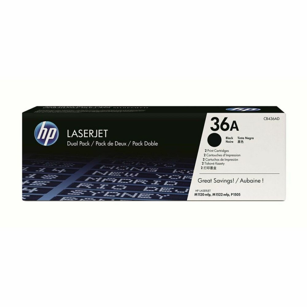 Original Toner HP CB436AD Black