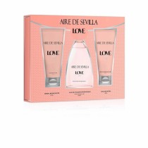 Women's Perfume Set Aire Sevilla Love (3 pcs)