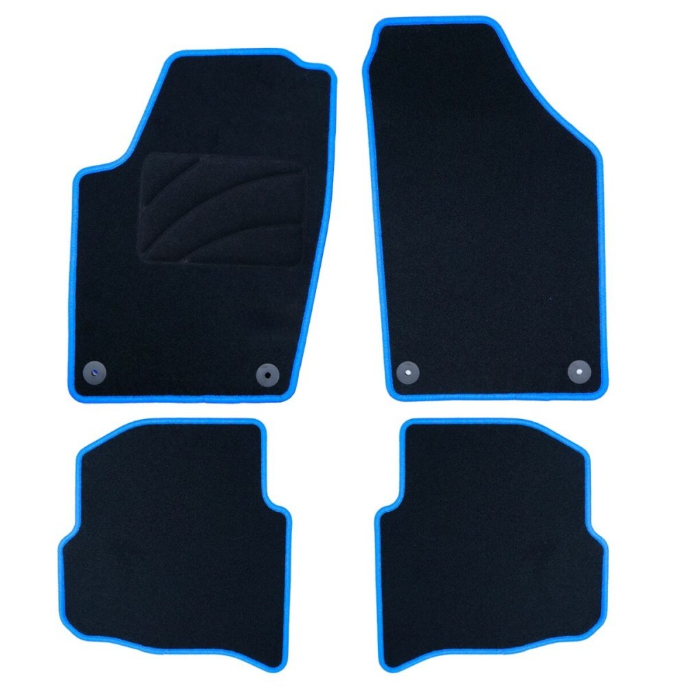 Car Floor Mat Set OCC Motorsport OCCVW0034BL Blue 5 Pieces