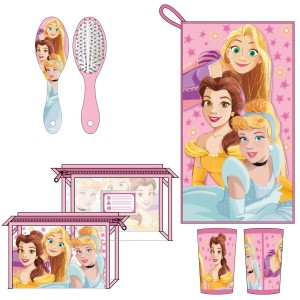 Reise-Toilettentasche Disney Princess Rosa 23 x 15 x 8 cm