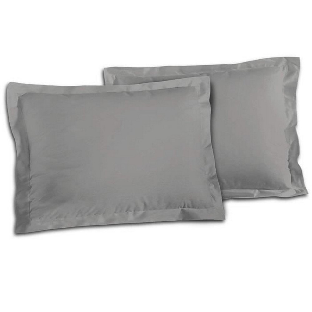 Pillowcase Lovely Home Grey Light grey 50 x 70 cm 100% cotton