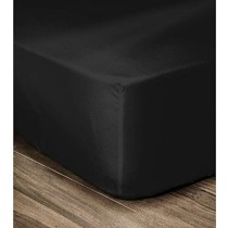 Fitted bottom sheet Lovely Home Black Double bed 140 x 190 cm