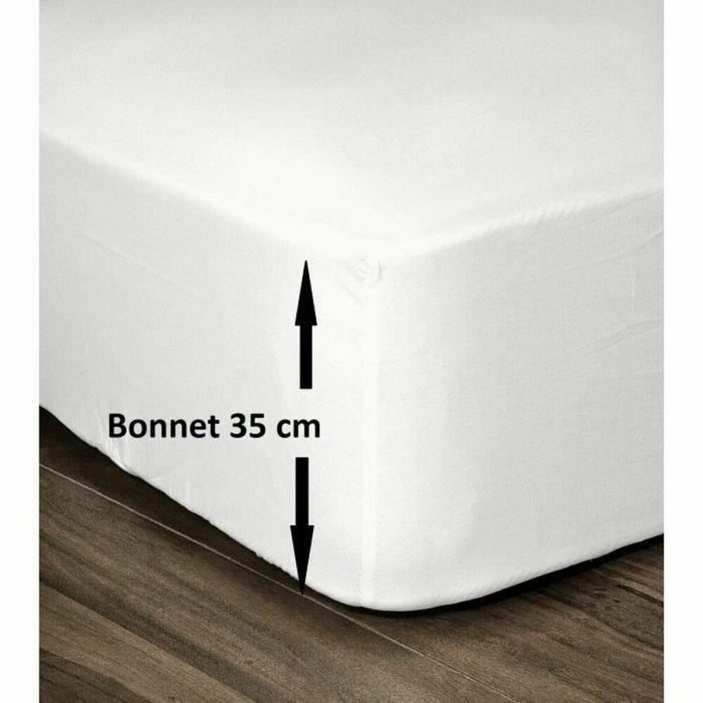 Bettlaken Lovely Home Weiß Doppelbett 180 x 200 cm