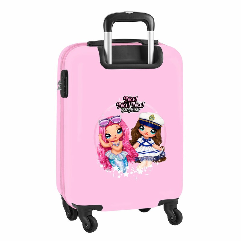 Trolley de Cabine Na!Na!Na! Surprise Sparkles Rose 20'' (34.5 x 55 x 20 cm)