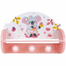 Portemanteau Fun House Rose Bois MDF (33 x 46 x 15 cm)