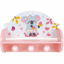 Portemanteau Fun House Rose Bois MDF (33 x 46 x 15 cm)