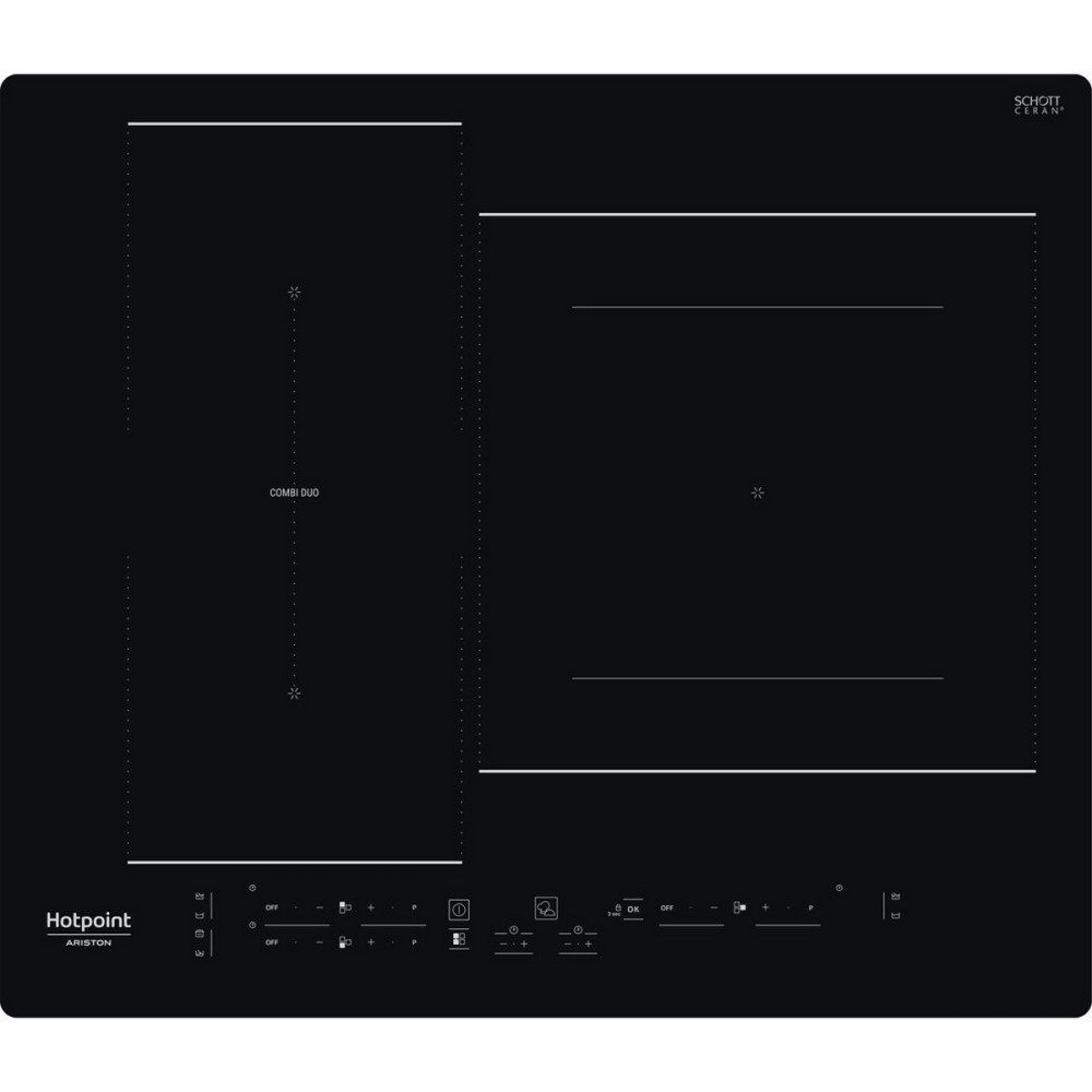 Induktionskochfeld Hotpoint HB 2760B NE 60 cm 7200 W