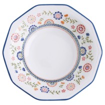 Suppenteller Churchill Bengal aus Keramik Porcelæn (Ø 20,5 cm) (6 Stück)