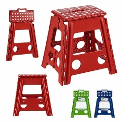 Folding Stool Kipit CH27015-1-1 Plastic 39 x 22 x 29 cm (6 Units)