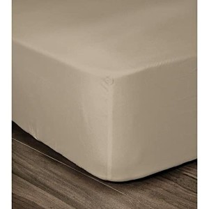 Fitted sheet Lovely Home Beige Single bed 90 x 190