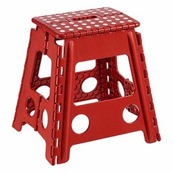 Tabouret Pliant Kipit CH27015-1-1 Plastique 39 x 22 x 29 cm (6 Unités)