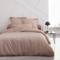 Fitted bottom sheet TODAY Essential 160 x 200 cm Light Pink Pink 160 x 200