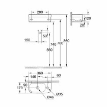 Lavabo Grohe 3932700H