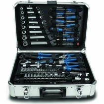 Toolbox Scheppach TB150 101 Pieces Metal Aluminium