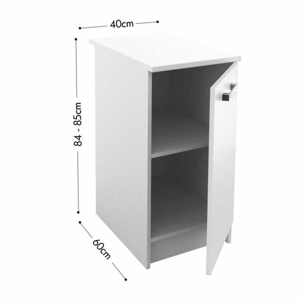 Kitchen furniture START White 40 x 60 x 85 cm