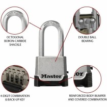 Kombinationsschloss Master Lock M176EURDLH 56 mm Stahl