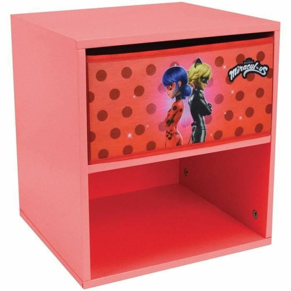 Table de Nuit Fun House Miraculous Ladybug 36 x 33 x 30 cm