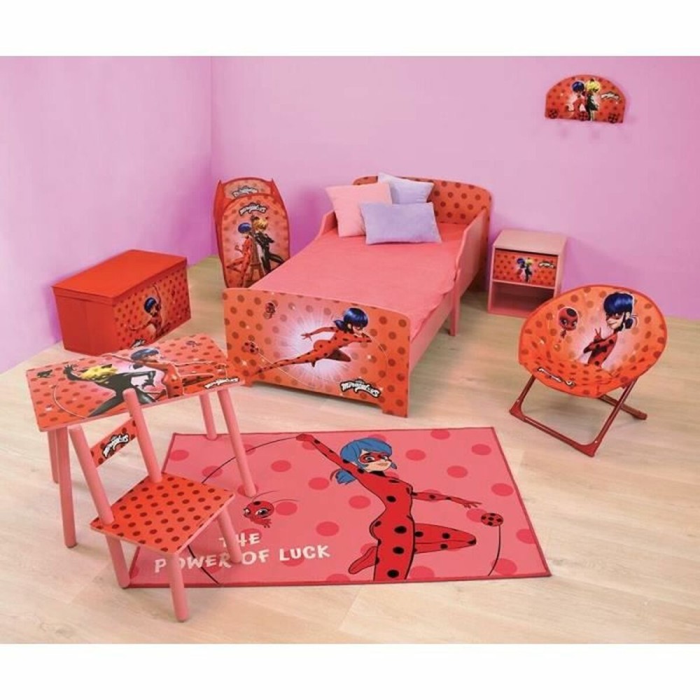 Nightstand Fun House Miraculous Ladybug 36 x 33 x 30 cm