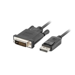 DisplayPort-Kabel zu DVI Lanberg CA-DPDV-10CU-0030-BK