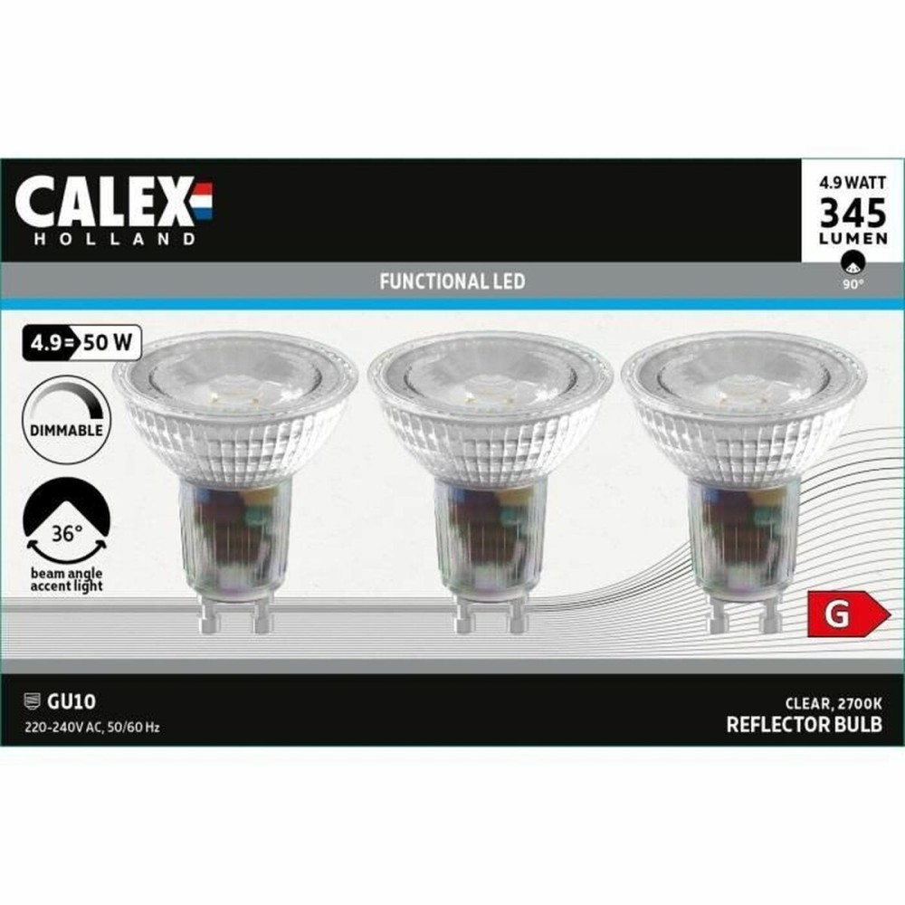 Lampe LED Calex Blanc G 4,9 W (2700 K)