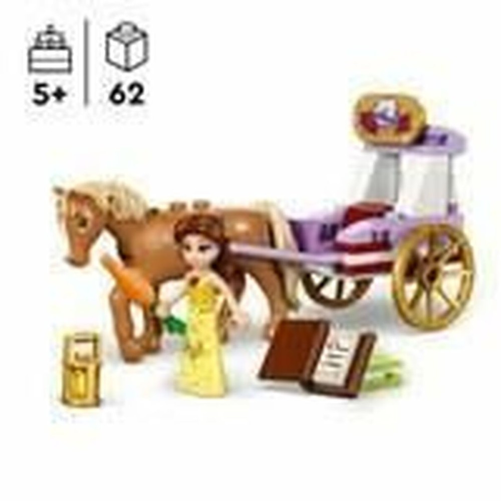 Konstruktionsspiel Lego 43233 Bella's Fairy Tale Rickshaw Weiß Bunt