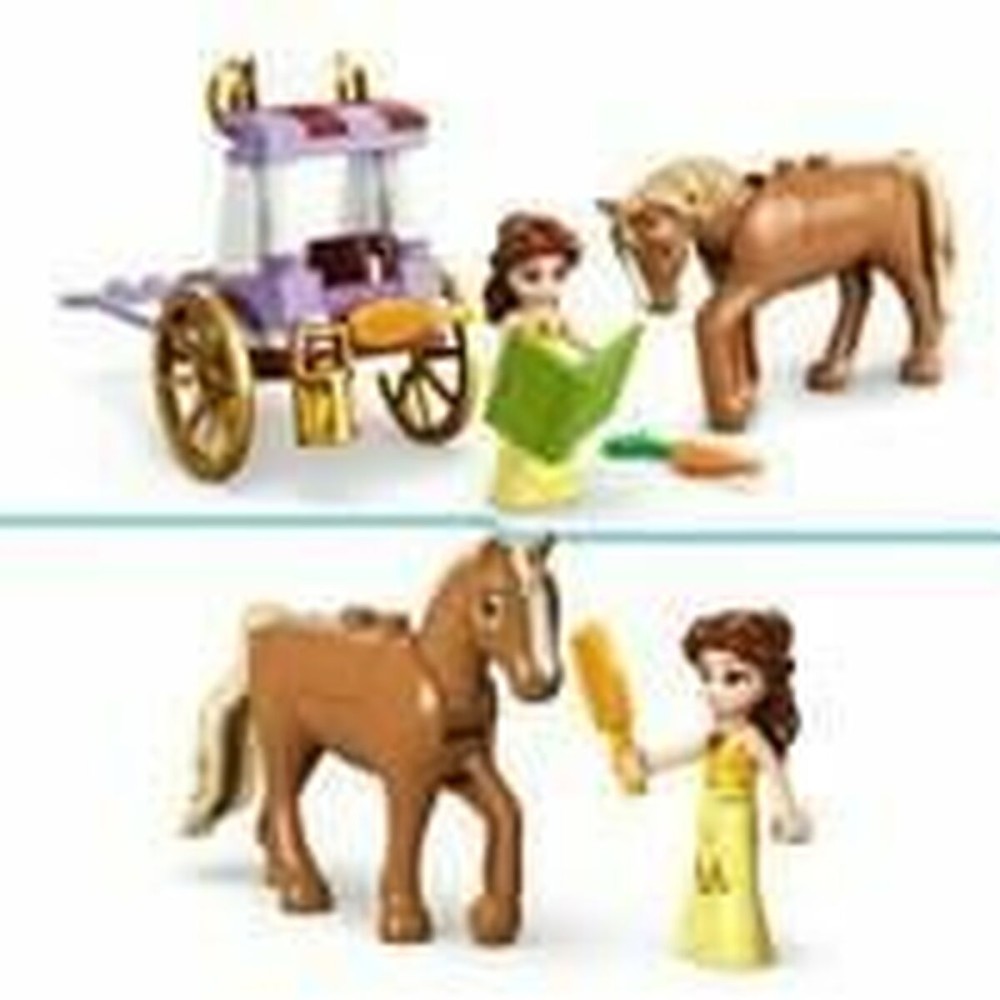 Konstruktionsspiel Lego 43233 Bella's Fairy Tale Rickshaw Weiß Bunt