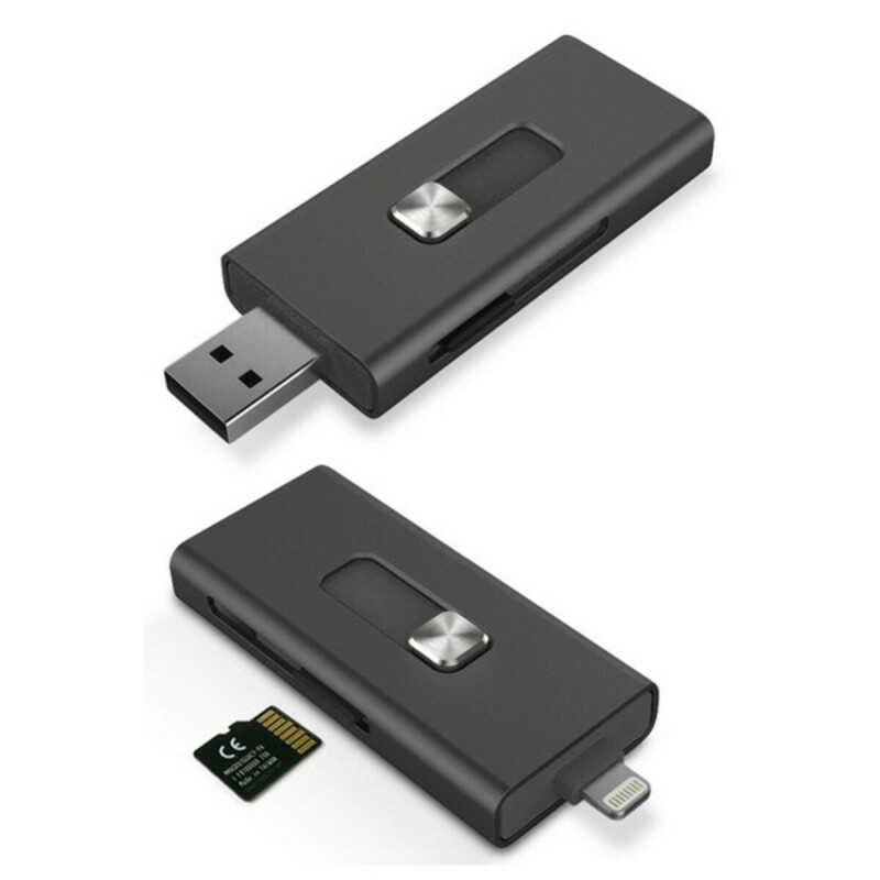 Card Reader KSIX Micro SD Black