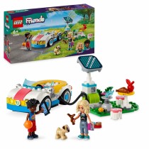 Konstruktionsspiel Lego 42609 Friends Electric Car and Charger Toy Vehicle Bunt 170 Stücke